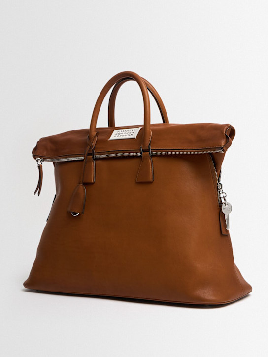 Maison Margiela: XL 5AC Loved To Death leather bag - women_1 | Luisa Via Roma