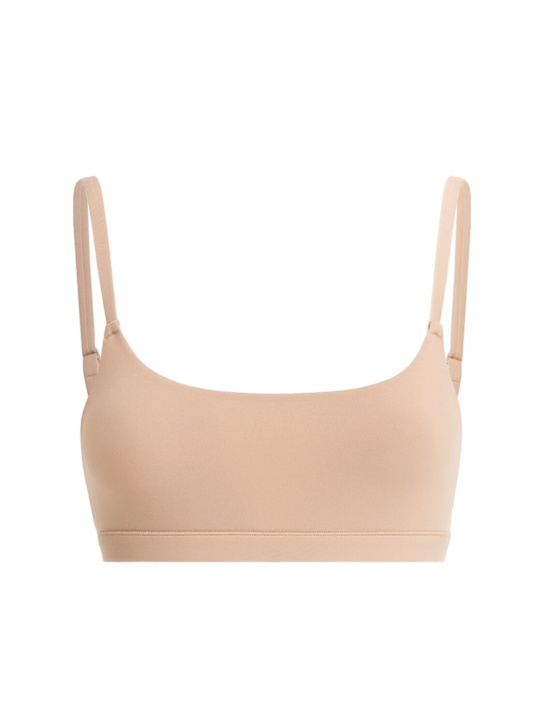 Skims: Fits Everybody scoop bralette - Argile - women_0 | Luisa Via Roma