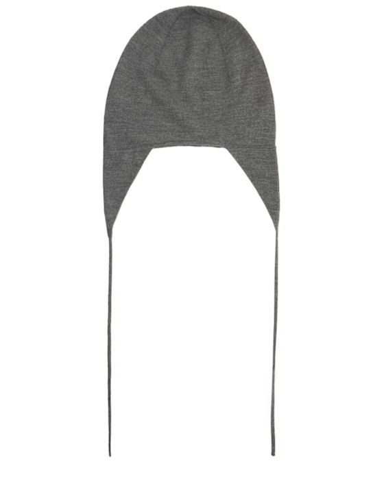 The Row: Shiran cashmere hat - Concrete - women_0 | Luisa Via Roma