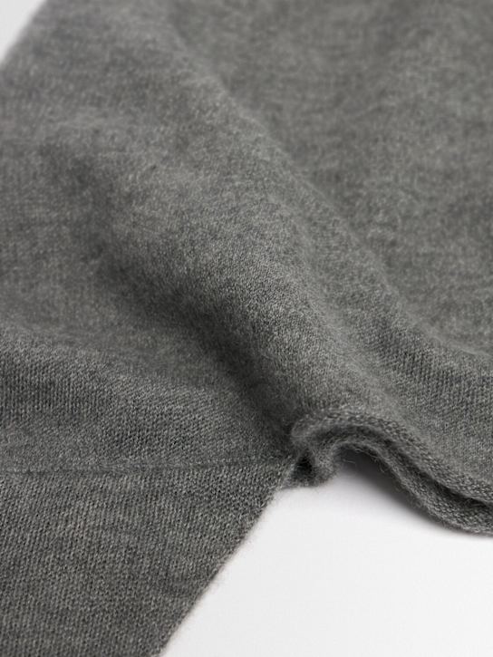 The Row: Shiran cashmere hat - Concrete - women_1 | Luisa Via Roma