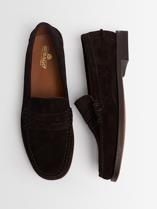 Sebago: Classic dan suede loafers - men_1 | Luisa Via Roma