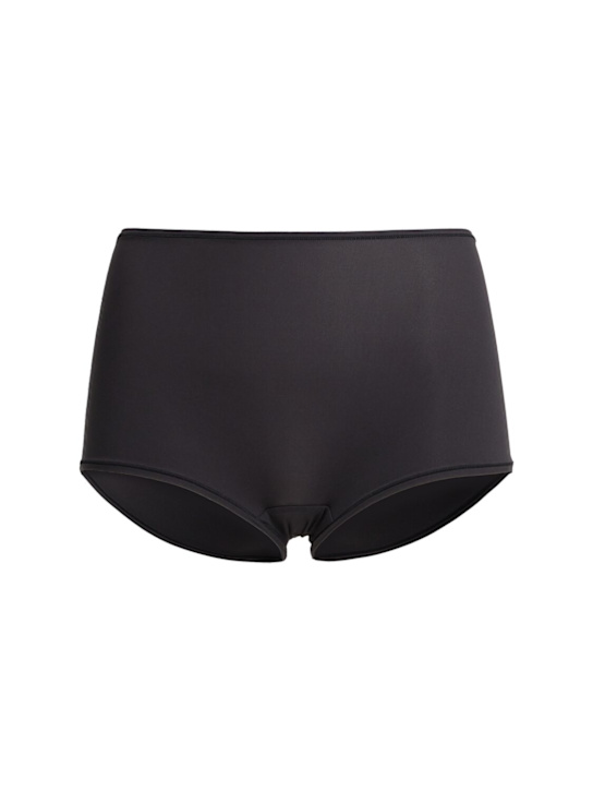 Skims: Fits Everybody boy shorts - Onyx - women_0 | Luisa Via Roma