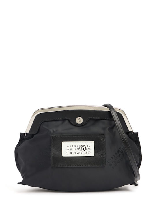 MM6 Maison Margiela: Pochette in raso jacquard - women_0 | Luisa Via Roma