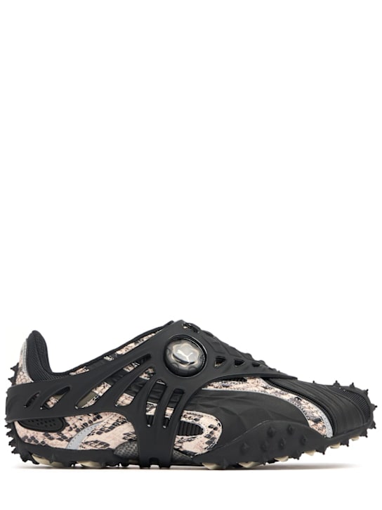 PUMA: A$AP Rocky Mostro Gabbia Snake sneakers - Puma Black - men_0 | Luisa Via Roma