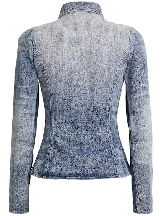 Diesel: De-Masly denim shirt - women_1 | Luisa Via Roma