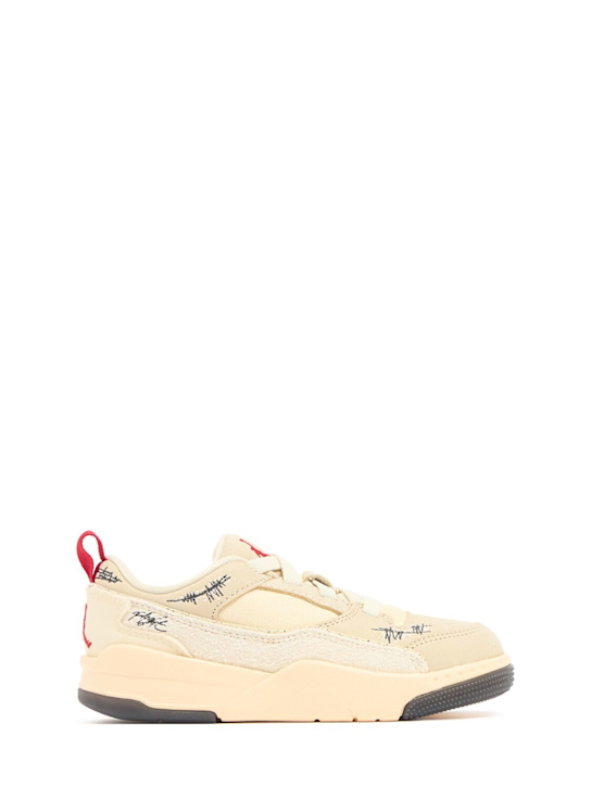 Jordan: Tela Jordan Flight Court SP sneakers - Coconut Milk - kids-girls_0 | Luisa Via Roma