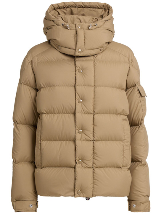 Moncler: Moncler Maya 70 tech down jacket - Beige - women_0 | Luisa Via Roma