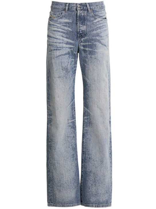 Diesel: 1971 D-Sent denim straight jeans - women_0 | Luisa Via Roma