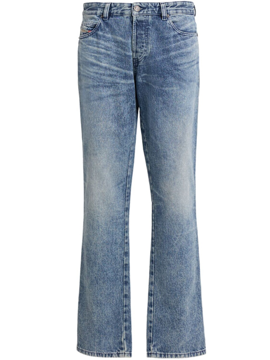 Diesel: 1993 d-vyl-fsh cotton blend denim jeans - men_0 | Luisa Via Roma