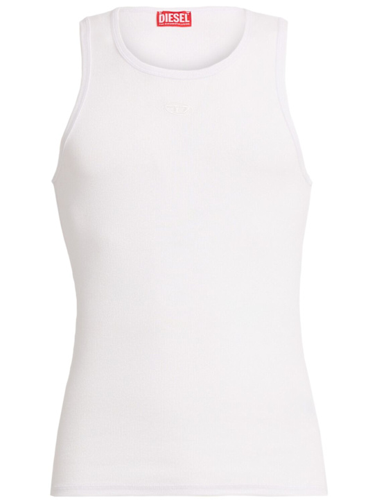 Diesel: T-arm-lkds cotton blend tank top - men_0 | Luisa Via Roma