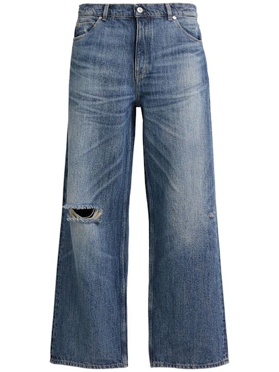 Our Legacy: Denim jeans - Blue - men_0 | Luisa Via Roma