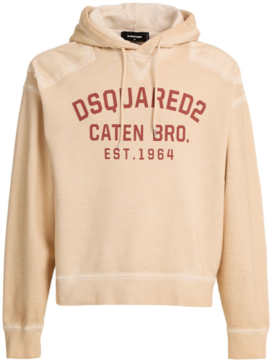 Dsquared2: Cypro loose hoodie - men_0 | Luisa Via Roma