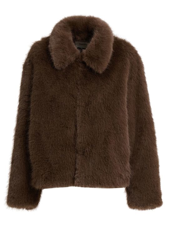 Tonywack: Veste en peluche décontractée - women_0 | Luisa Via Roma