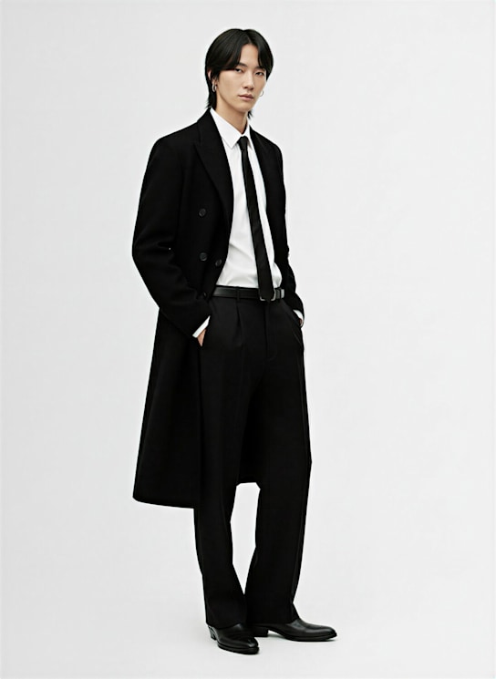 Tonywack: Zweireihiger Mantel aus Wollmischung - men_1 | Luisa Via Roma