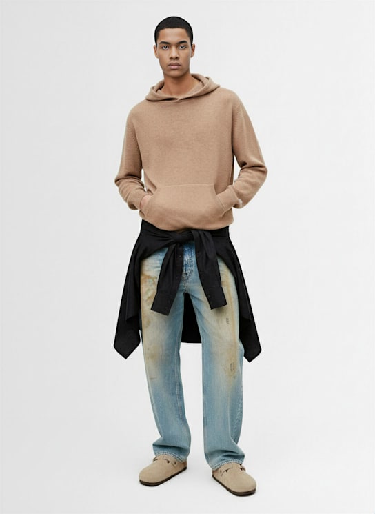 Lc23: Maglia in misto lana con cappuccio - men_1 | Luisa Via Roma