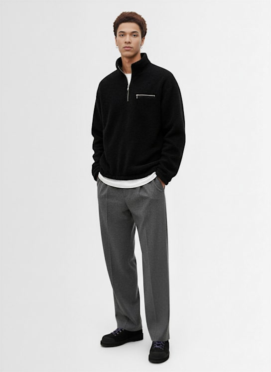 Lc23: Casentino half-zip wool blend sweater - men_1 | Luisa Via Roma