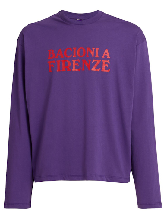 Nss Edicola: Bacioni a Firenze long sleeve t-shirt - men_0 | Luisa Via Roma