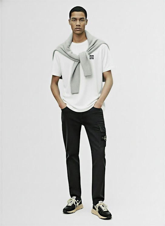Stone Island: コットンTシャツ - men_1 | Luisa Via Roma