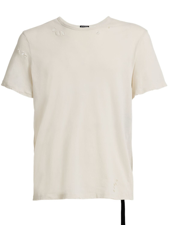 Ann Demeulemeester: Baptist standard fit t-shirt - Ivory - men_0 | Luisa Via Roma