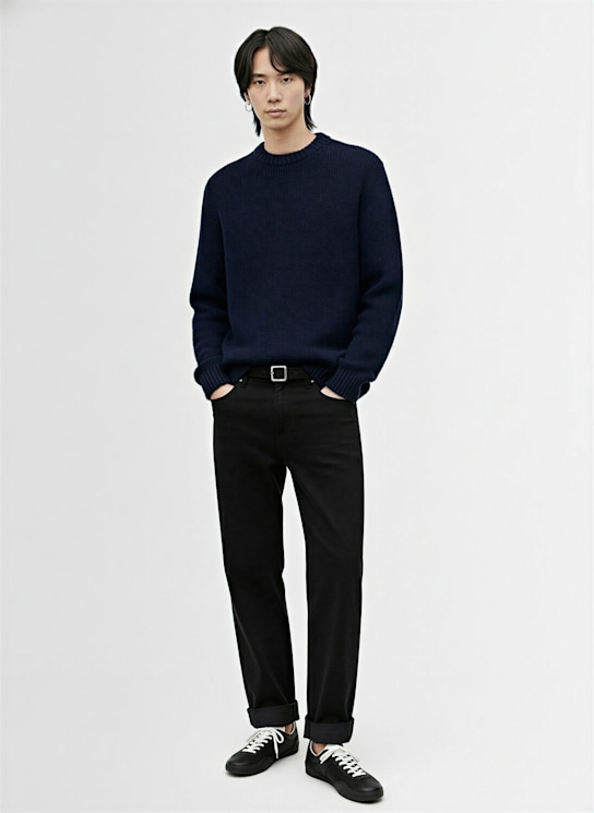 Jil Sander: Rollkragenpullover aus Alpaka/Wollmischstrick - men_1 | Luisa Via Roma