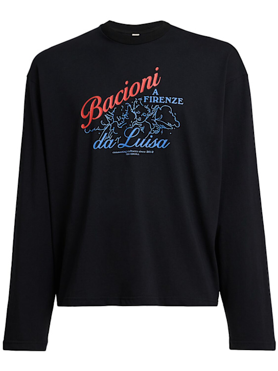 Nss Edicola: Bacioni a Firenze long sleeve t-shirt - men_0 | Luisa Via Roma