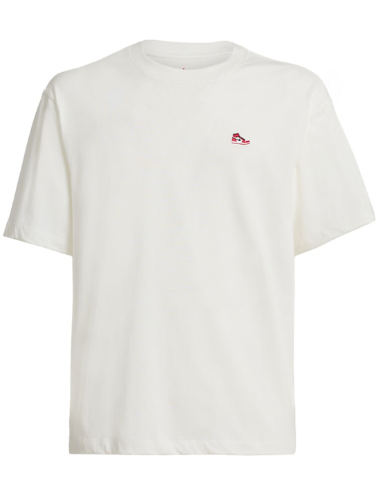 Jordan: Cotton short sleeve t-shirt - men_0 | Luisa Via Roma