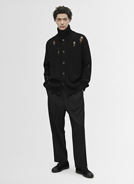 Yohji Yamamoto: Standard oversize shirt - men_1 | Luisa Via Roma