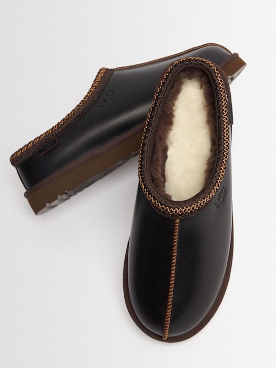 Ugg: Tasman LTHR Regen loafers - Ironwood - men_1 | Luisa Via Roma