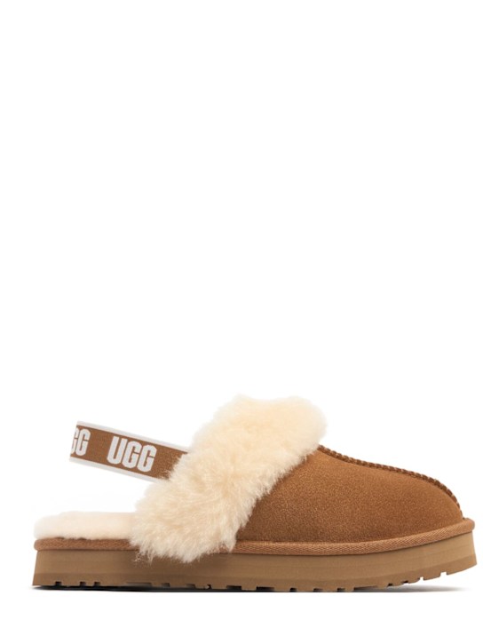 Ugg: Funkette loafers - Brown - kids-girls_0 | Luisa Via Roma
