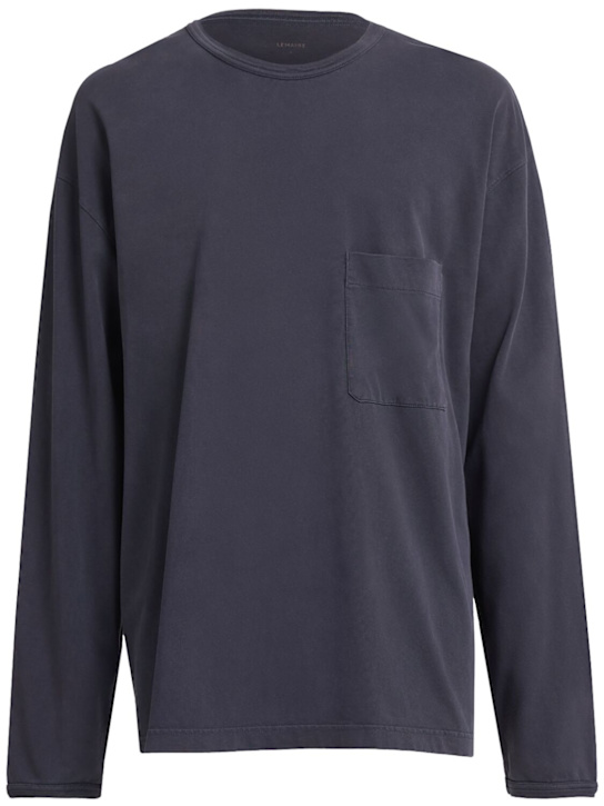 Lemaire: Long sleeve t-shirt - men_0 | Luisa Via Roma