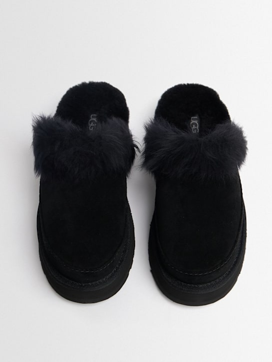 Ugg: Disquette Chalet suede & shearling mules - women_1 | Luisa Via Roma