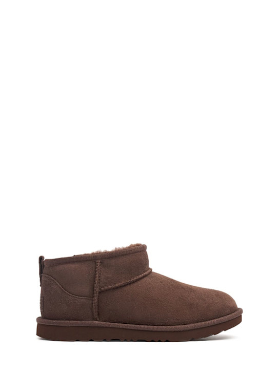 Ugg: Bottes en shearling Classic Ultra Mini - kids-girls_0 | Luisa Via Roma