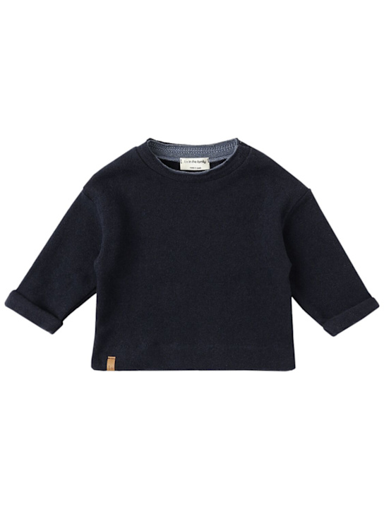 1 + IN THE FAMILY: 混棉平纹针织T恤 - kids-girls_0 | Luisa Via Roma