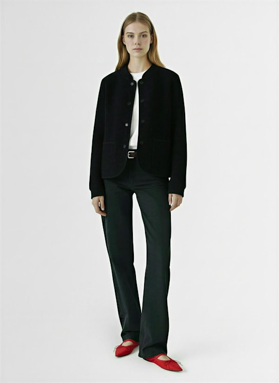 Rier: Walker wool jacket - Plombe - women_1 | Luisa Via Roma
