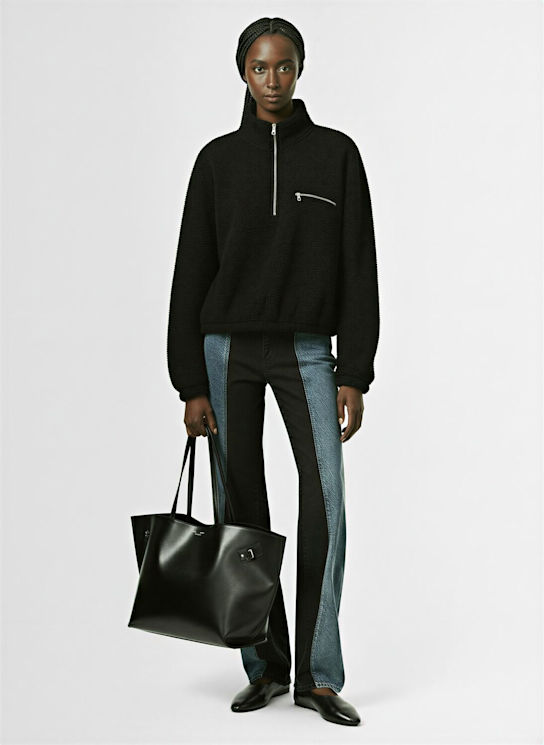 Rier: Wool polar sweatshirt - women_1 | Luisa Via Roma