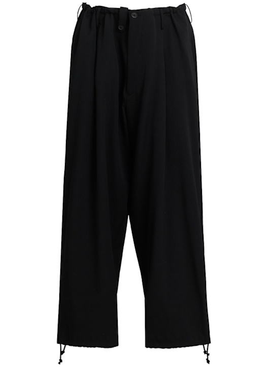 Yohji Yamamoto: New Standard wallet pants - men_0 | Luisa Via Roma