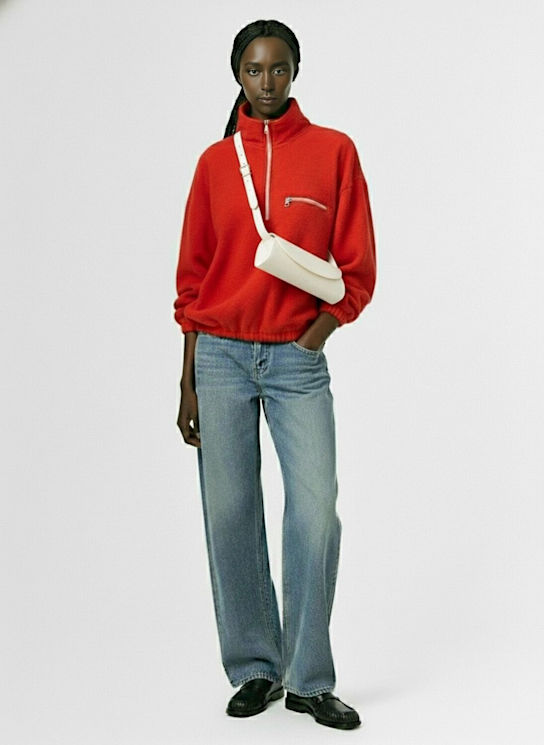 Rier: Wool polar sweatshirt - women_1 | Luisa Via Roma
