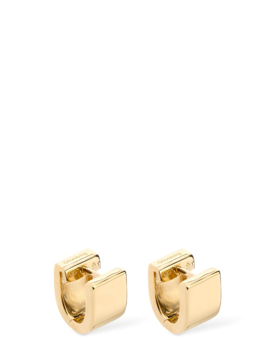 Otiumberg: Chunky square hoop earrings - women_0 | Luisa Via Roma