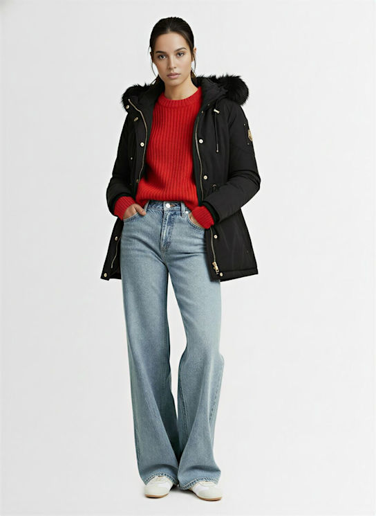 Moose Knuckles: Piumino Gold - women_1 | Luisa Via Roma