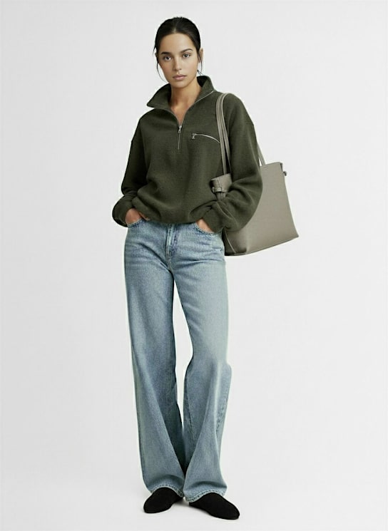 Rier: Wool polar sweatshirt - women_1 | Luisa Via Roma