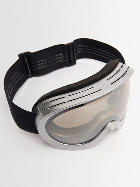 Moncler: Nylon ski googles - シルバー - women_1 | Luisa Via Roma