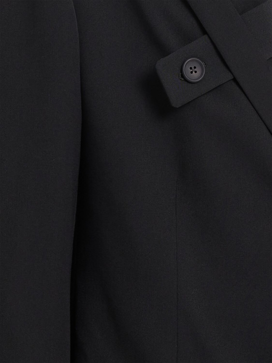 Y'S: Veste avec patte sur revers droit - Noir - men_1 | Luisa Via Roma