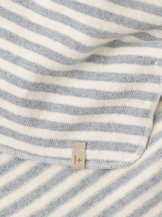 1 + IN THE FAMILY: 混棉毯子 - 灰色 - kids-girls_1 | Luisa Via Roma