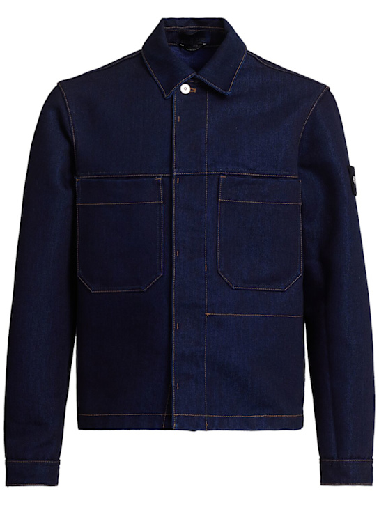 Stone Island: DENIM RESEARCH jacket - men_0 | Luisa Via Roma
