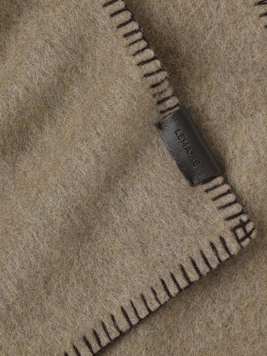 Lemaire: Cocotte蓬松羊驼毛混纺围巾 - men_1 | Luisa Via Roma