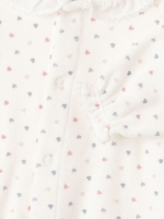 Petit Bateau: Printed cotton romper - Multicolor - kids-girls_1 | Luisa Via Roma