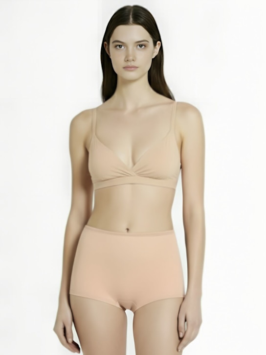 Skims: Shorts de nylon - Arcilla - women_1 | Luisa Via Roma