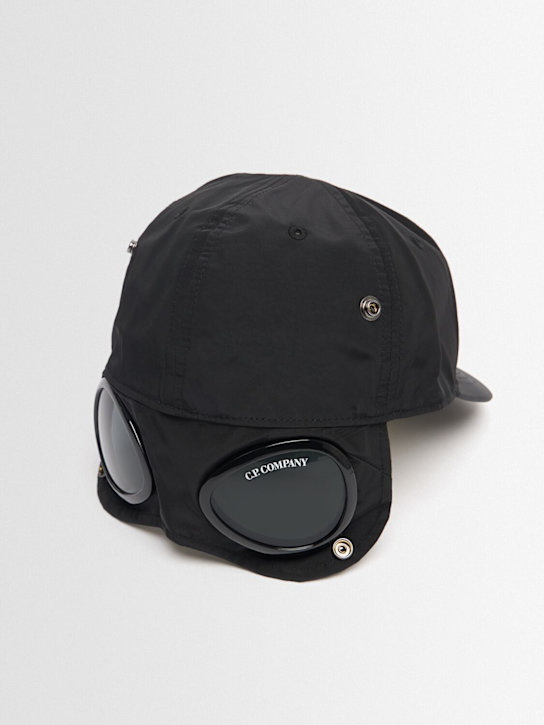 C.P. Company: Chrome logo nylon baseball hat - men_1 | Luisa Via Roma