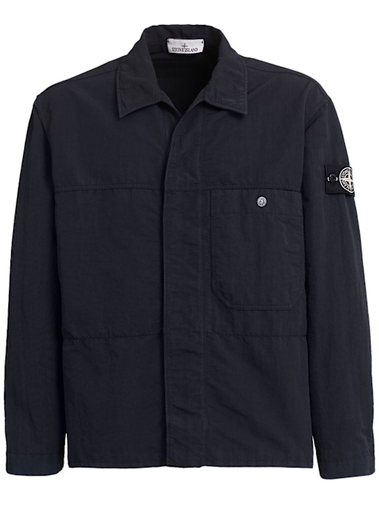 Stone Island: Nylon shirt - men_0 | Luisa Via Roma