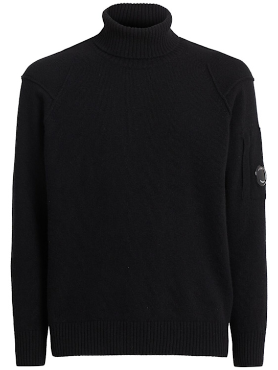 C.P. Company: Wool blend turtleneck sweater - men_0 | Luisa Via Roma
